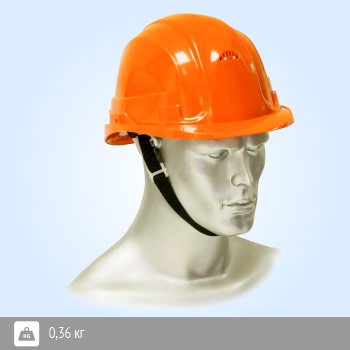 Каска защитная «Щит» оранжевая